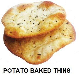 Potato Thins with Sea Salt & Cracked Black Pepper